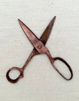Hand forged Copper Plate Medium Scissors