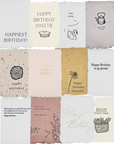 Birthday Cards Wooden Box Bundle I