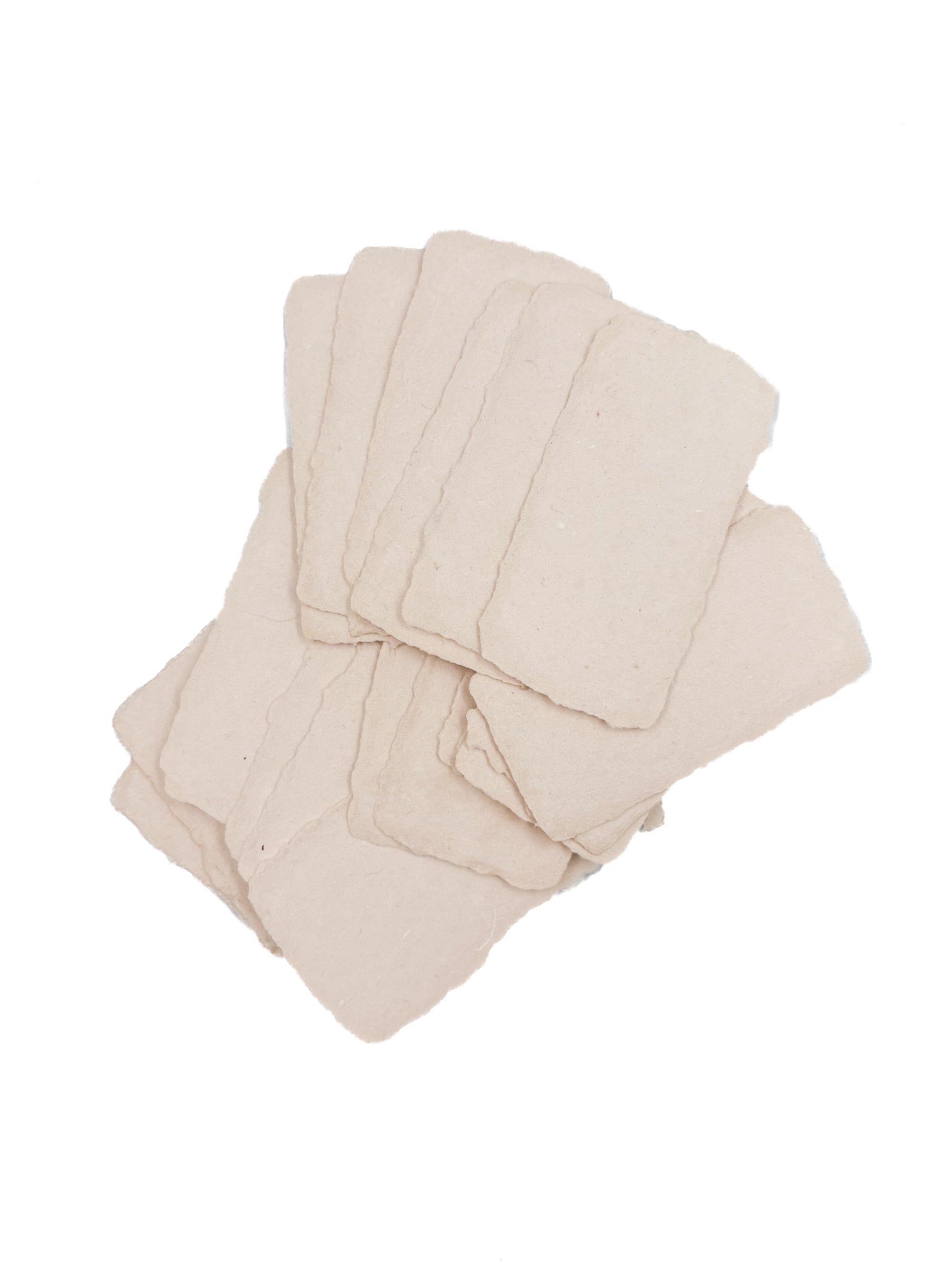 Sand 2x4 Handmade Paper - Pack of 20