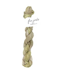 Pear Plant-Dyed Sari Silk Ribbon - 5 yards