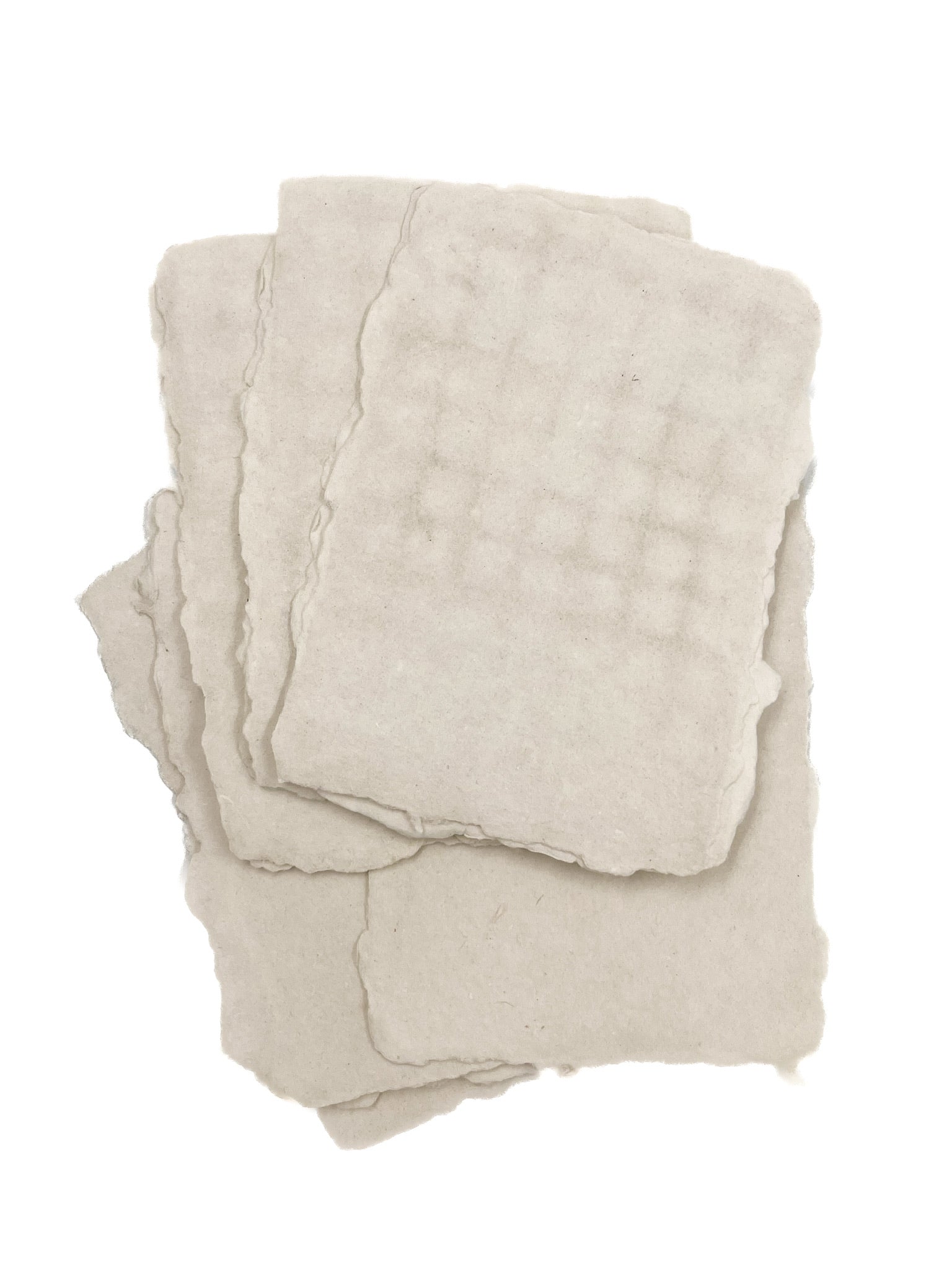 Vanilla A7 Handmade Paper with Custom Letterpress