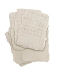 Vanilla A7 Handmade Paper with Custom Letterpress