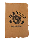 NEW! happy holidays gingerbread