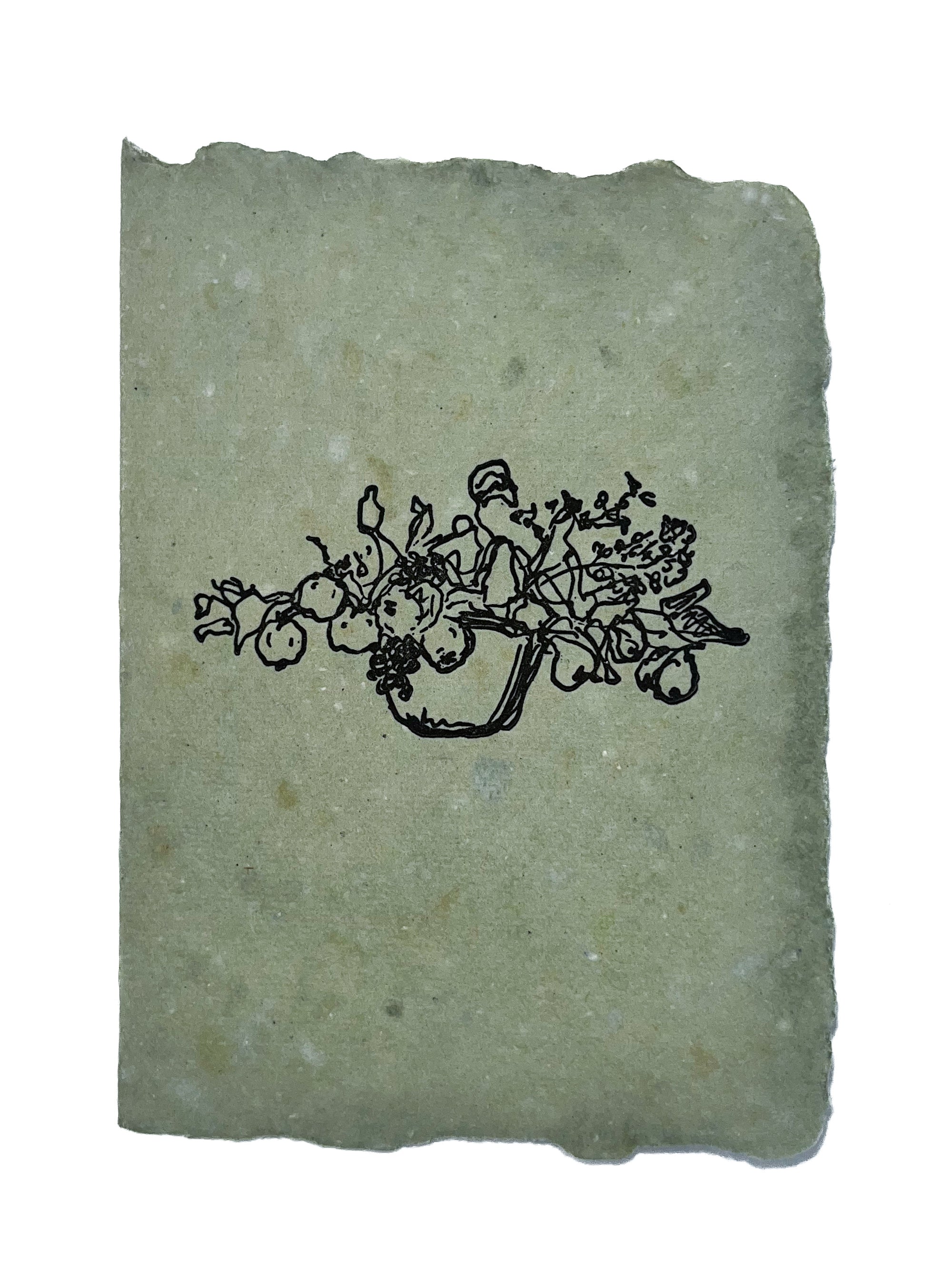 arrangement with fruit