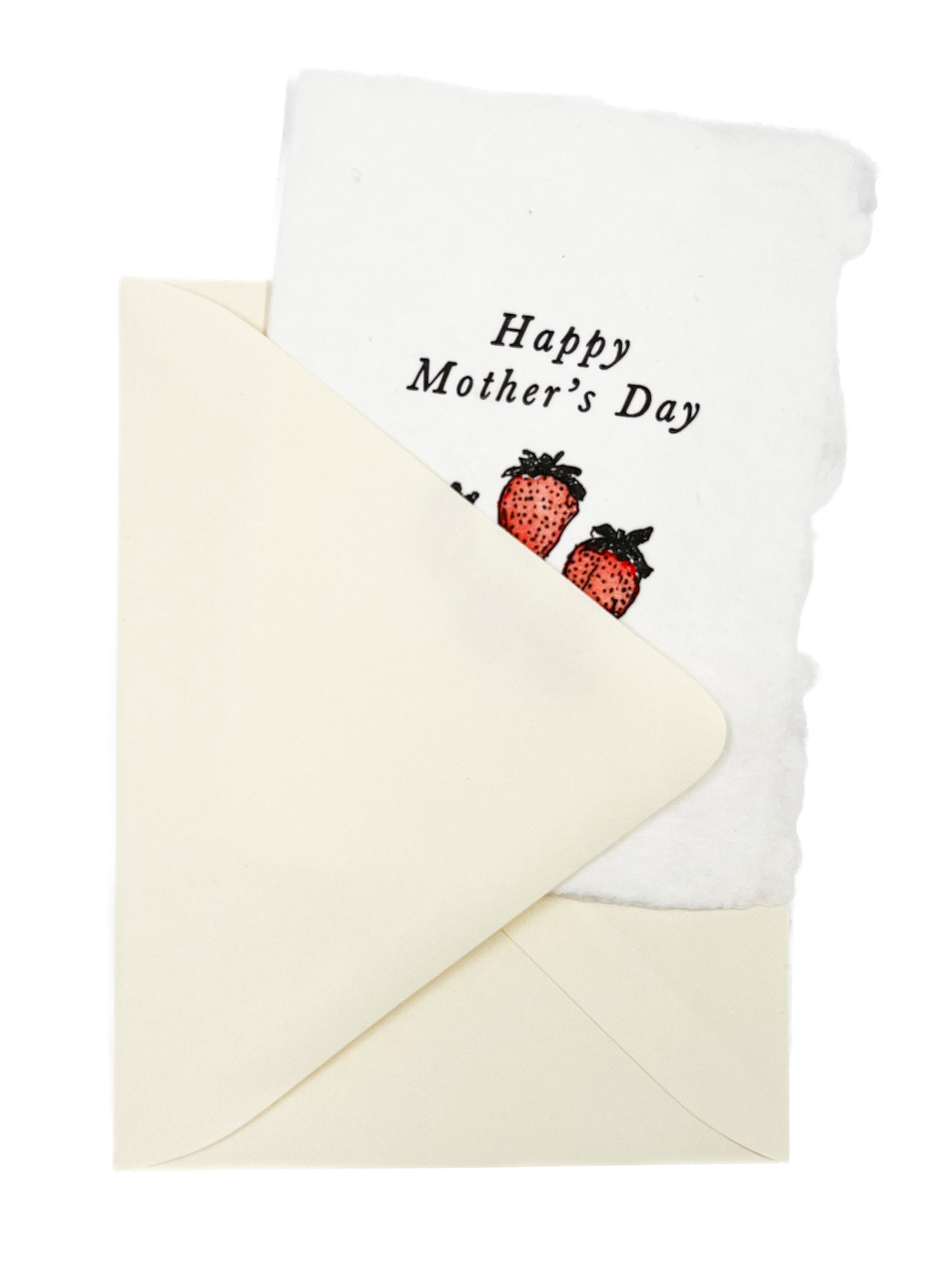 Happy Mother's Day bunch of strawberries