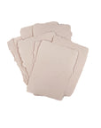 Blush A7 Handmade Paper with Custom Letterpress