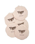 Blush 3x4 Handmade Paper with Custom Letterpress