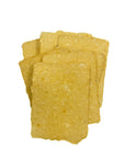 Honey 3.75x5.25 Handmade Paper with Custom Letterpress