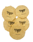 Honey 3.75x5.25 Handmade Paper with Custom Letterpress
