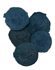 Indigo A7 Handmade Paper with Custom Letterpress