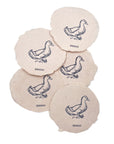 Blush 3x4 Handmade Paper with Custom Letterpress