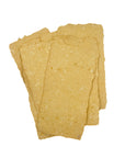 Honey 4x8 Handmade Paper with Custom Letterpress