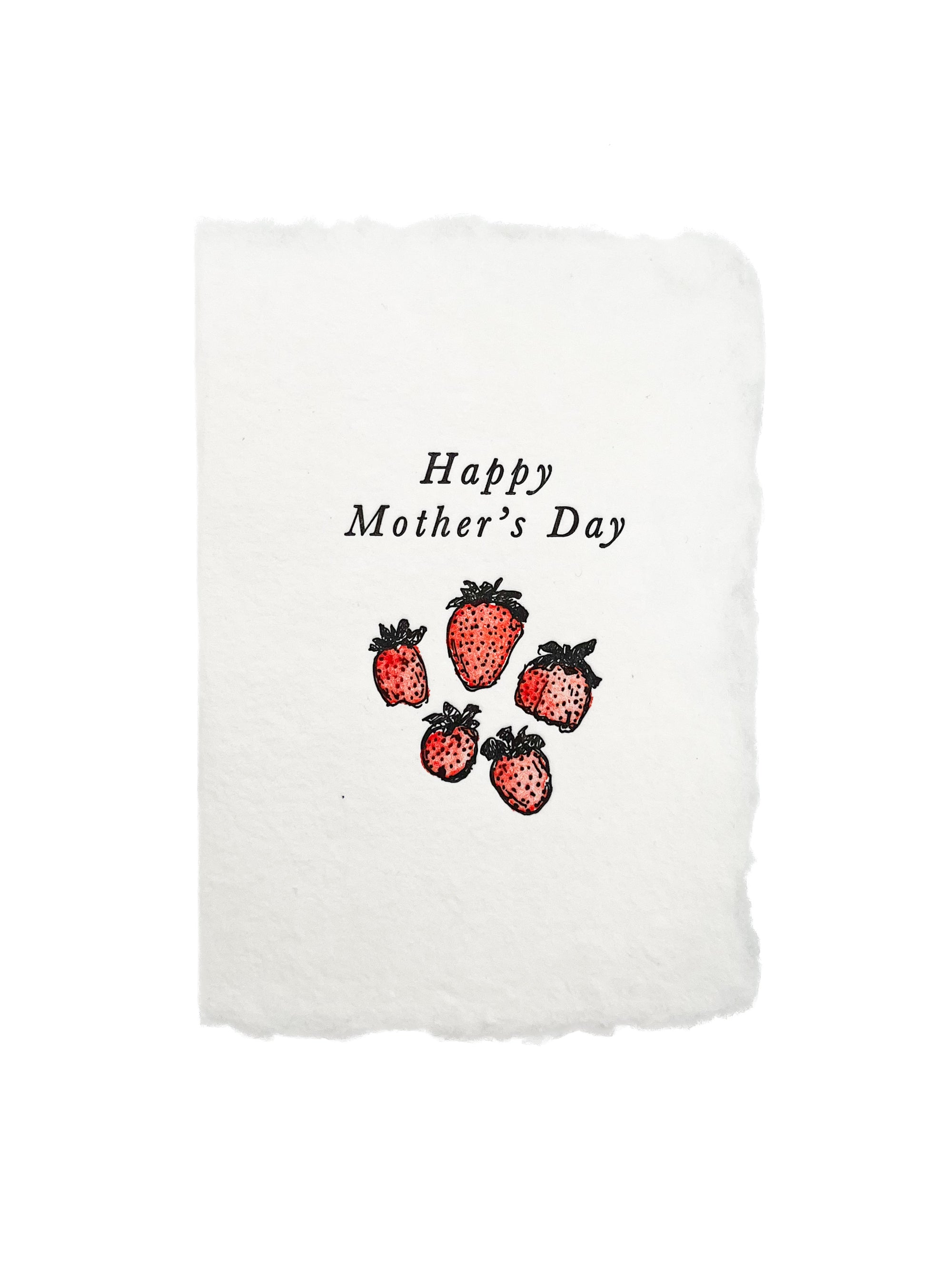 Happy Mother's Day bunch of strawberries