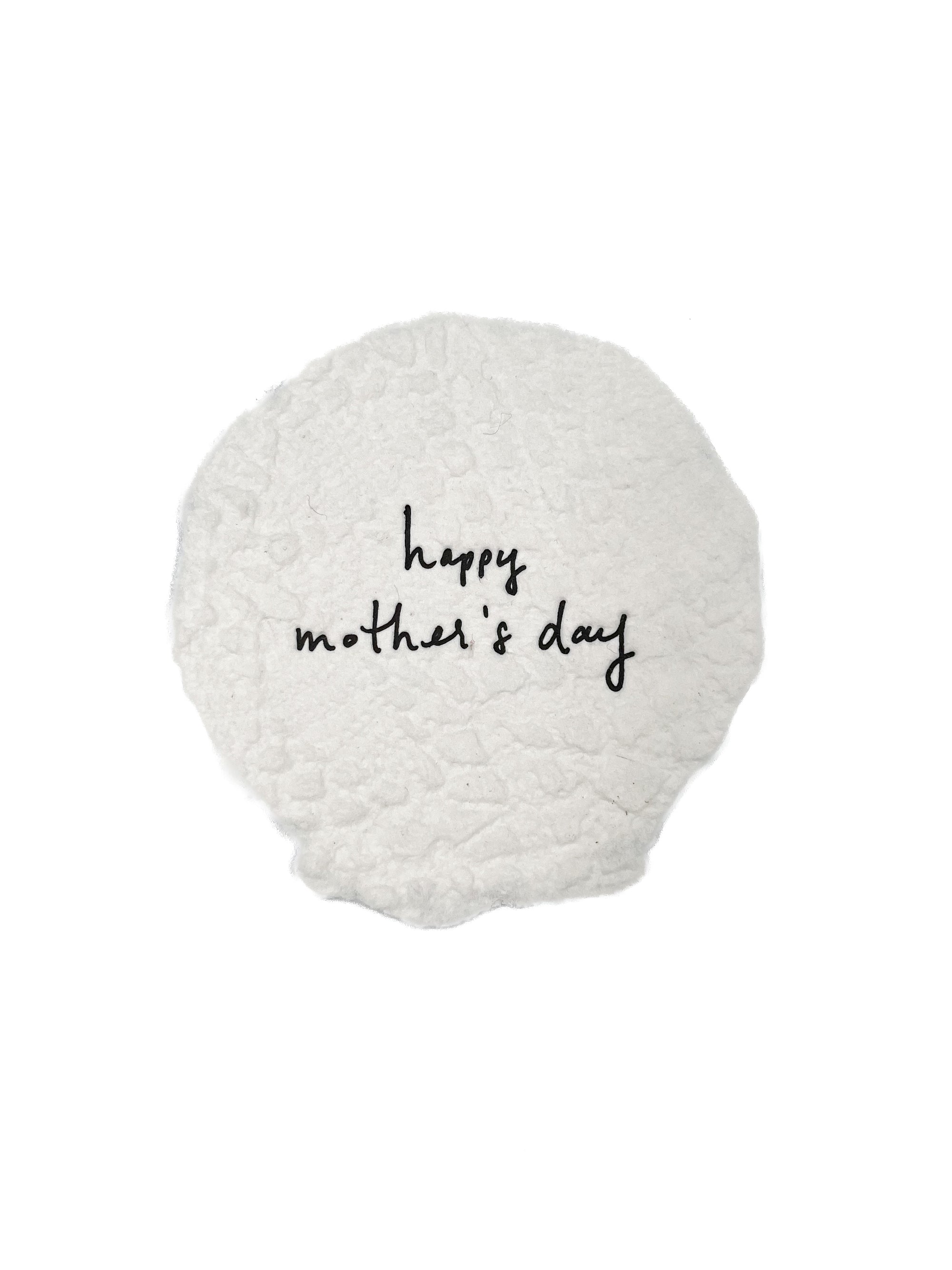 Happy Mother's Day circle tiny note