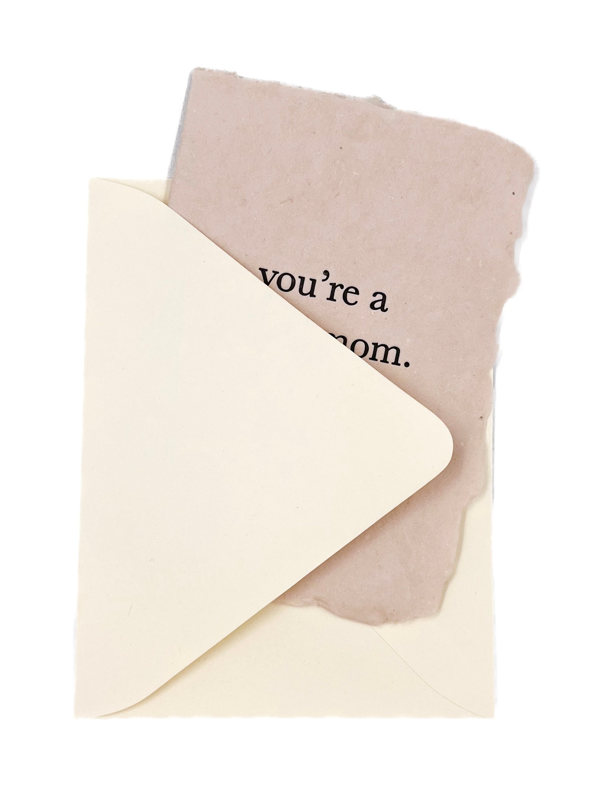 you're a good mom card