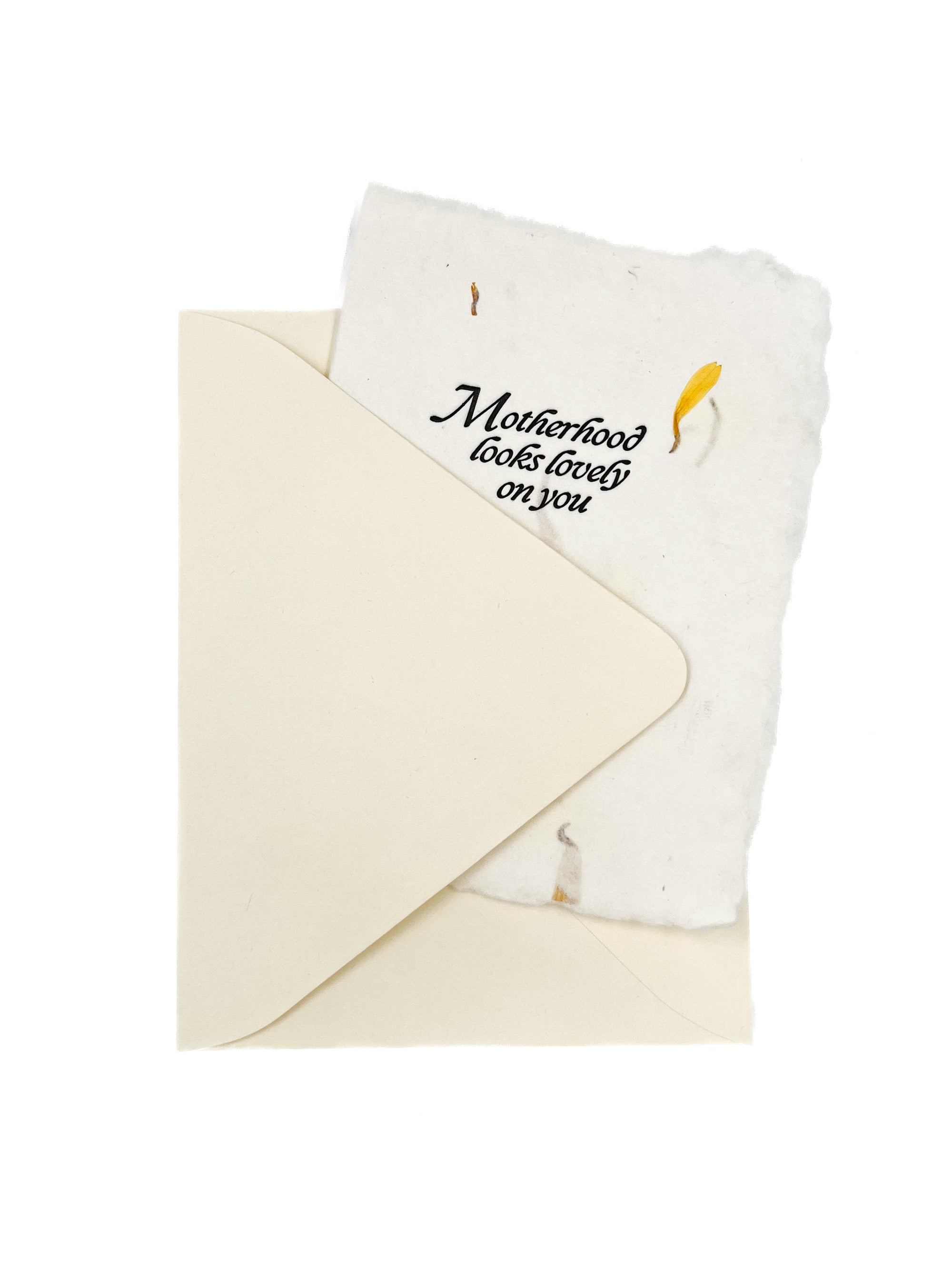 motherhood looks lovely on you card