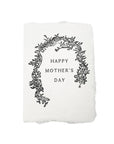 happy mother’s day with wreath