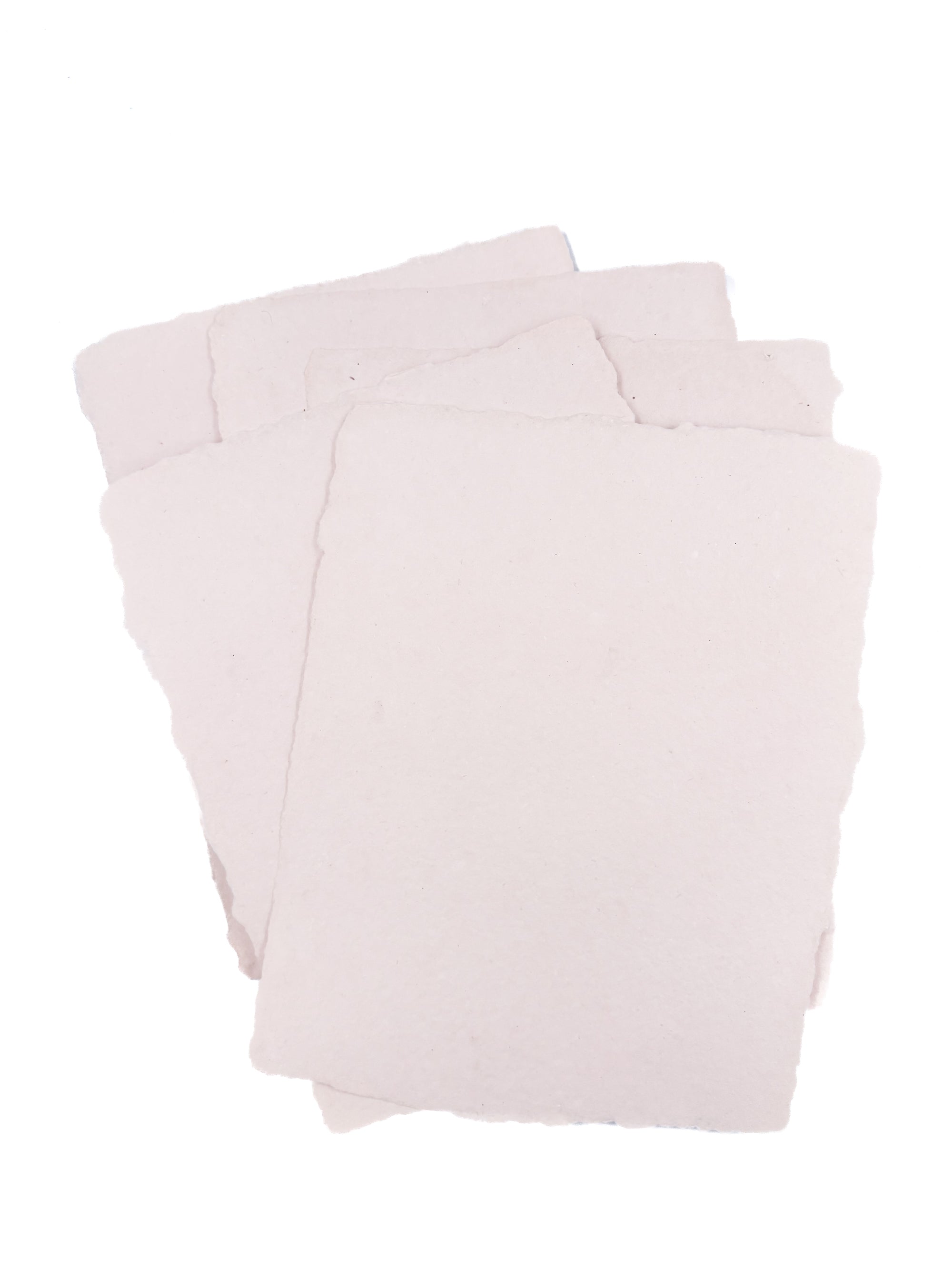 Blush 8x10 Handmade Paper - Pack of 5