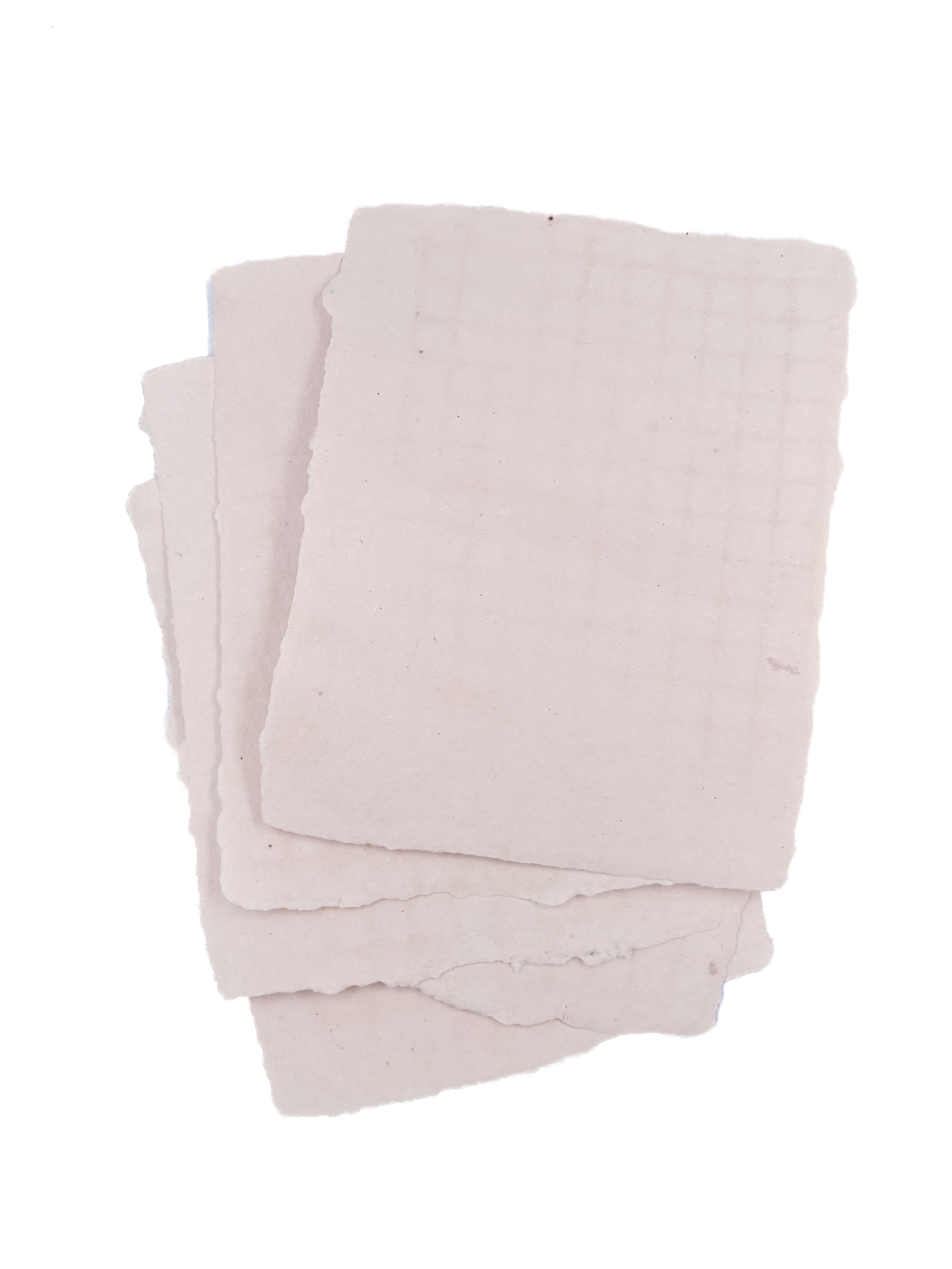 Blush 8x10 Handmade Paper - Pack of 5