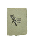 sweet baby girl card