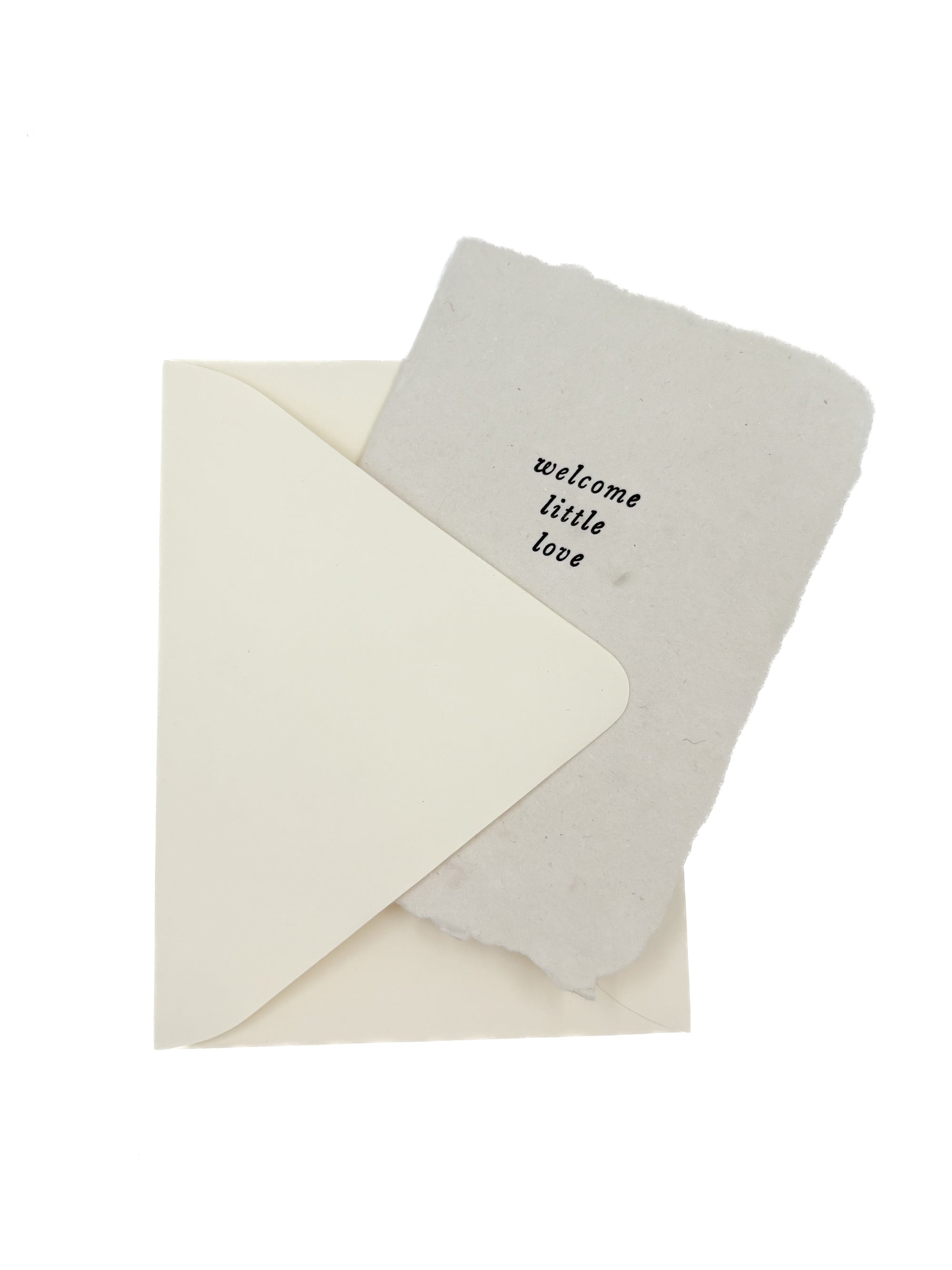 welcome little love card