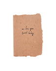 we love you sweet baby card