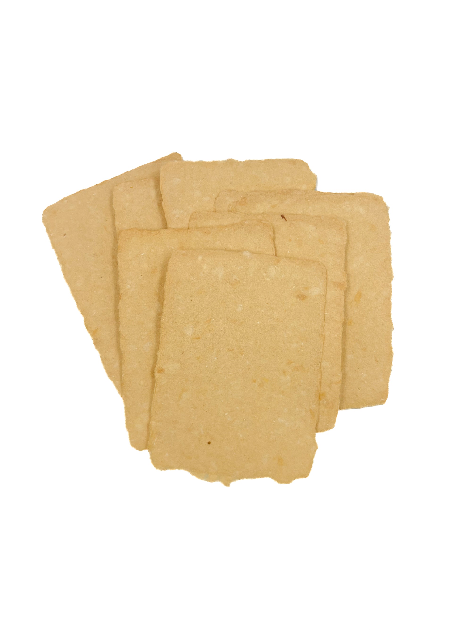 Honey 3x4 Handmade Paper with Custom Letterpress