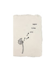 happiest birthday wishes dandelion card
