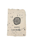 happy birthday tree rings card