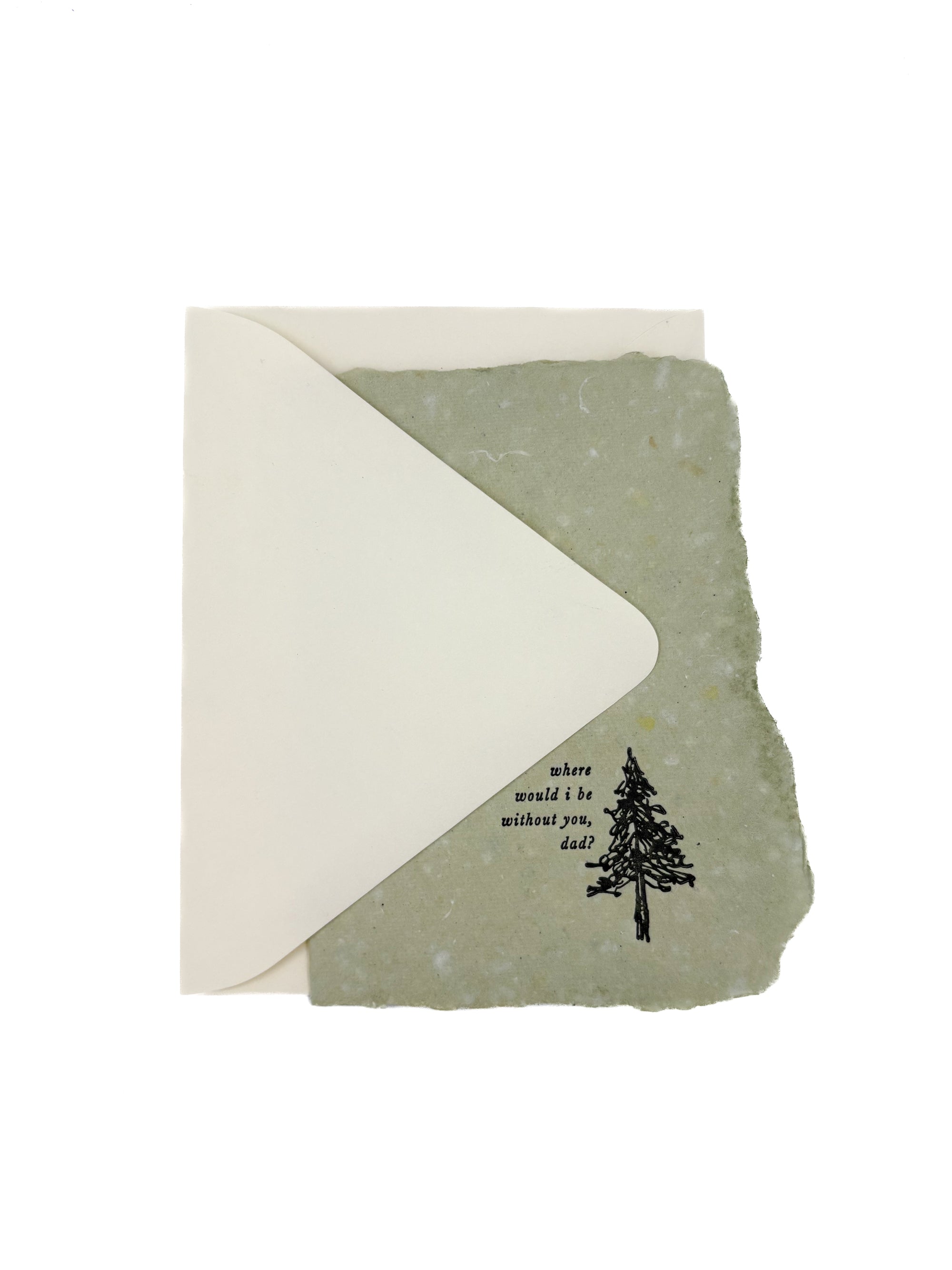 where would I be without you, dad? card