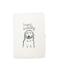 happy birthday dog card