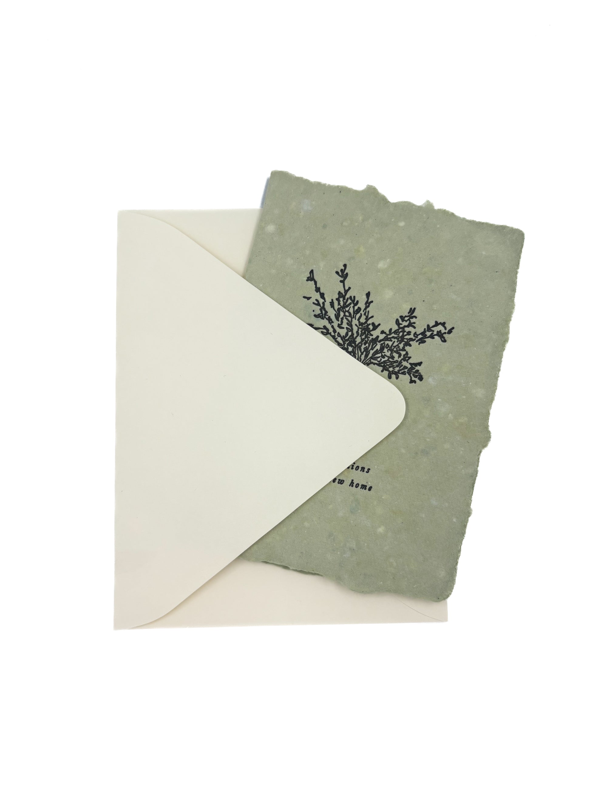 congratulations on your new home card