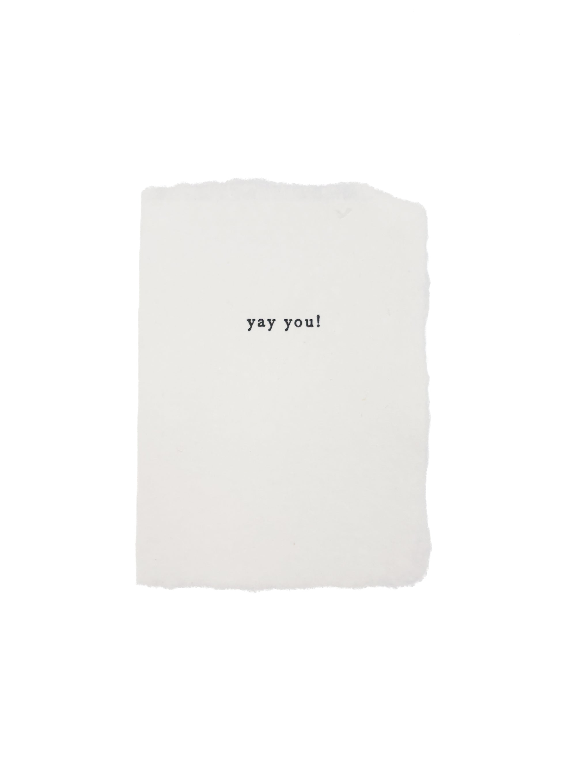 yay you card