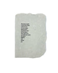 settled joy, original poem card