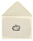 pumpkin note card