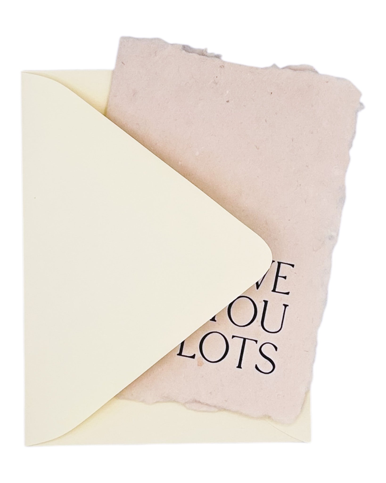 Love you lots card