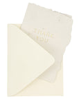 thank you in gold card