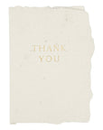 thank you in gold card