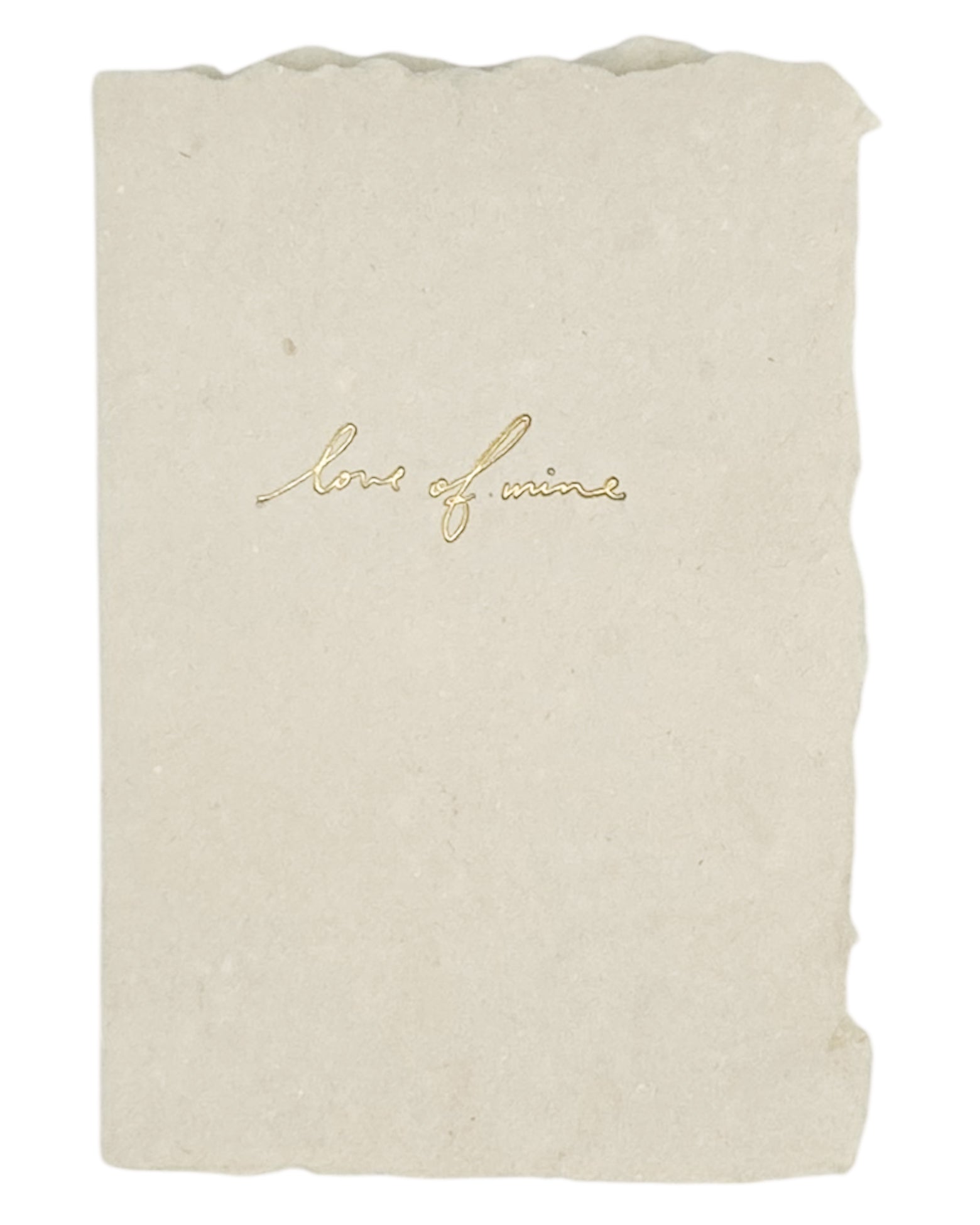 love of mine card