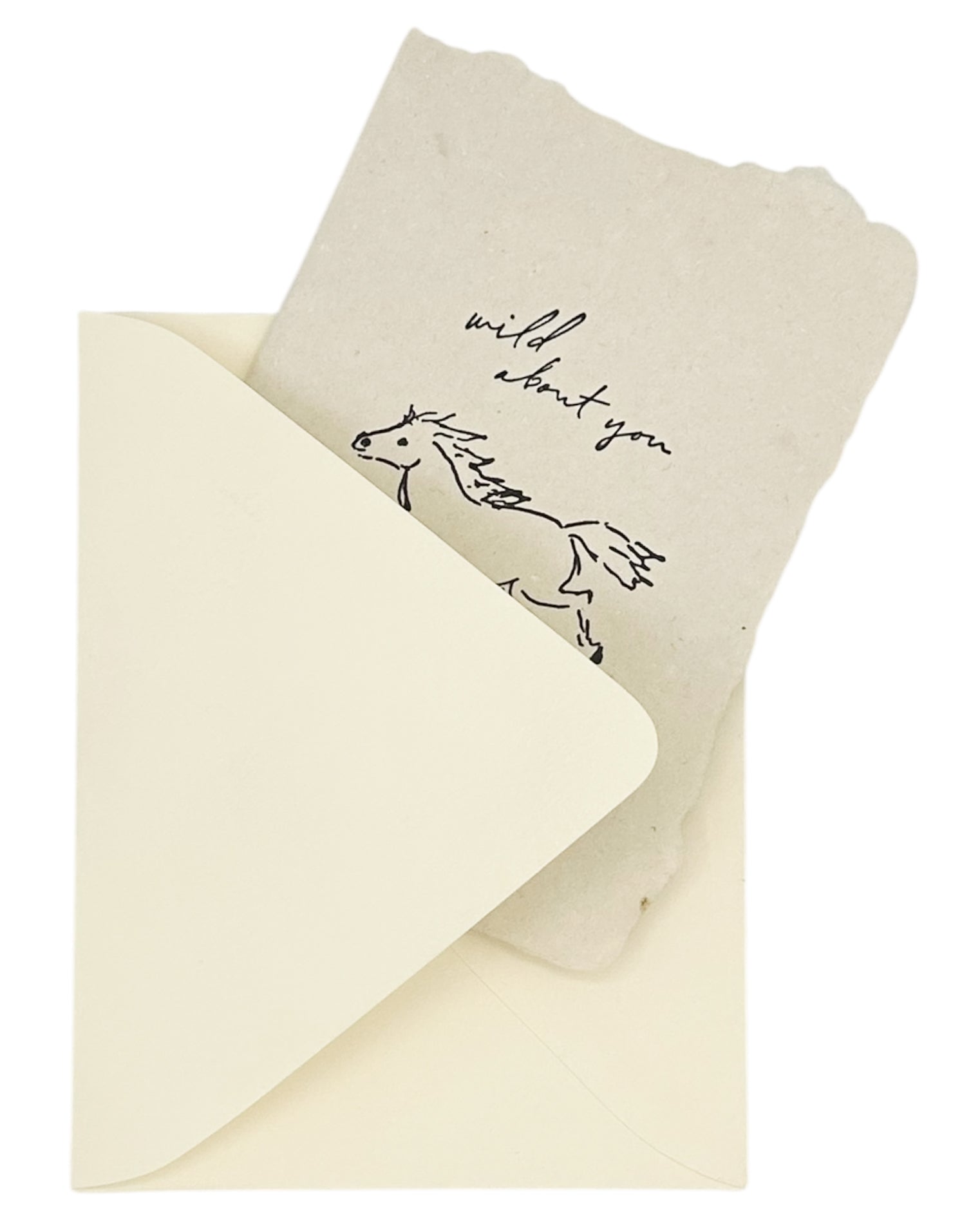 horse wild about you card