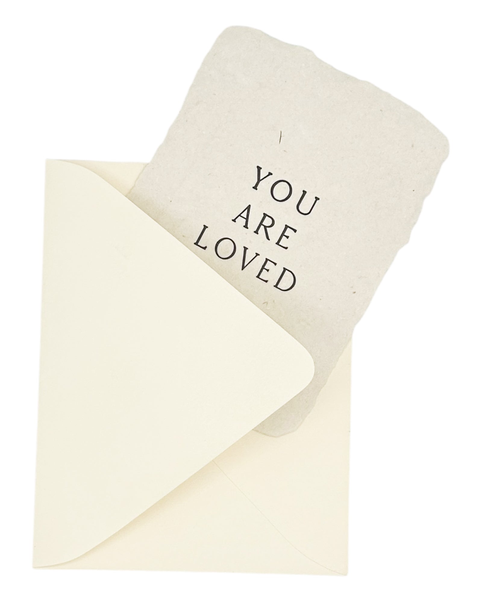 you are loved note card
