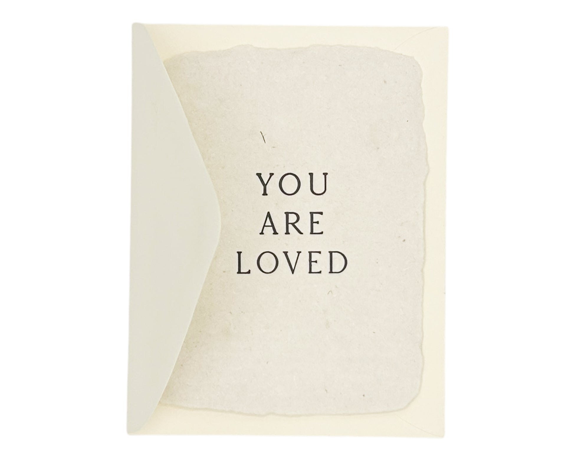 you are loved note card