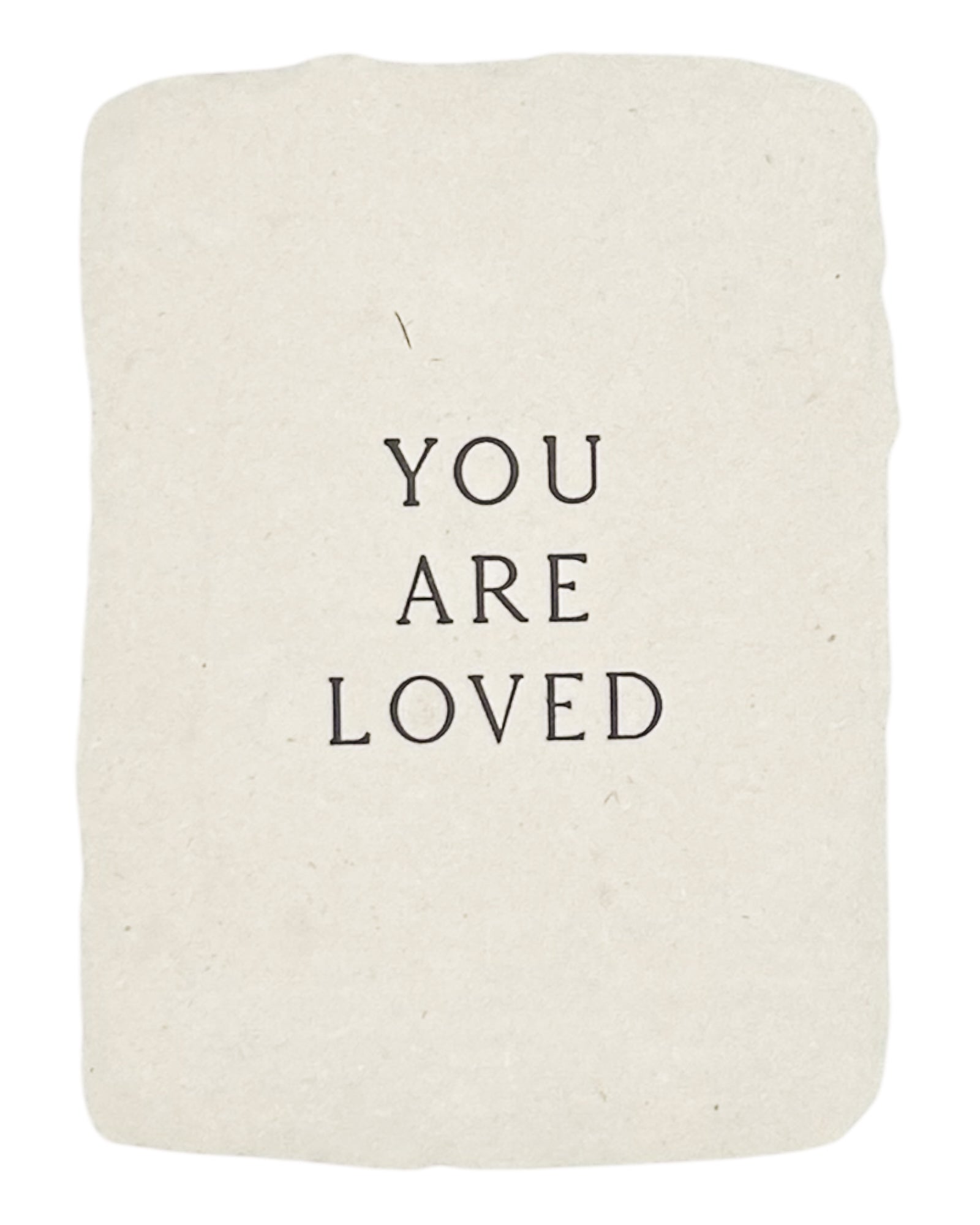 you are loved note card