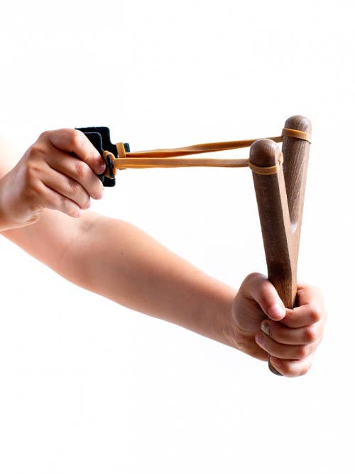 SLINGSHOT BLACK + 3 CORK BULLETS