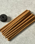 Cedar Incense Sticks & Holder - Set of 15