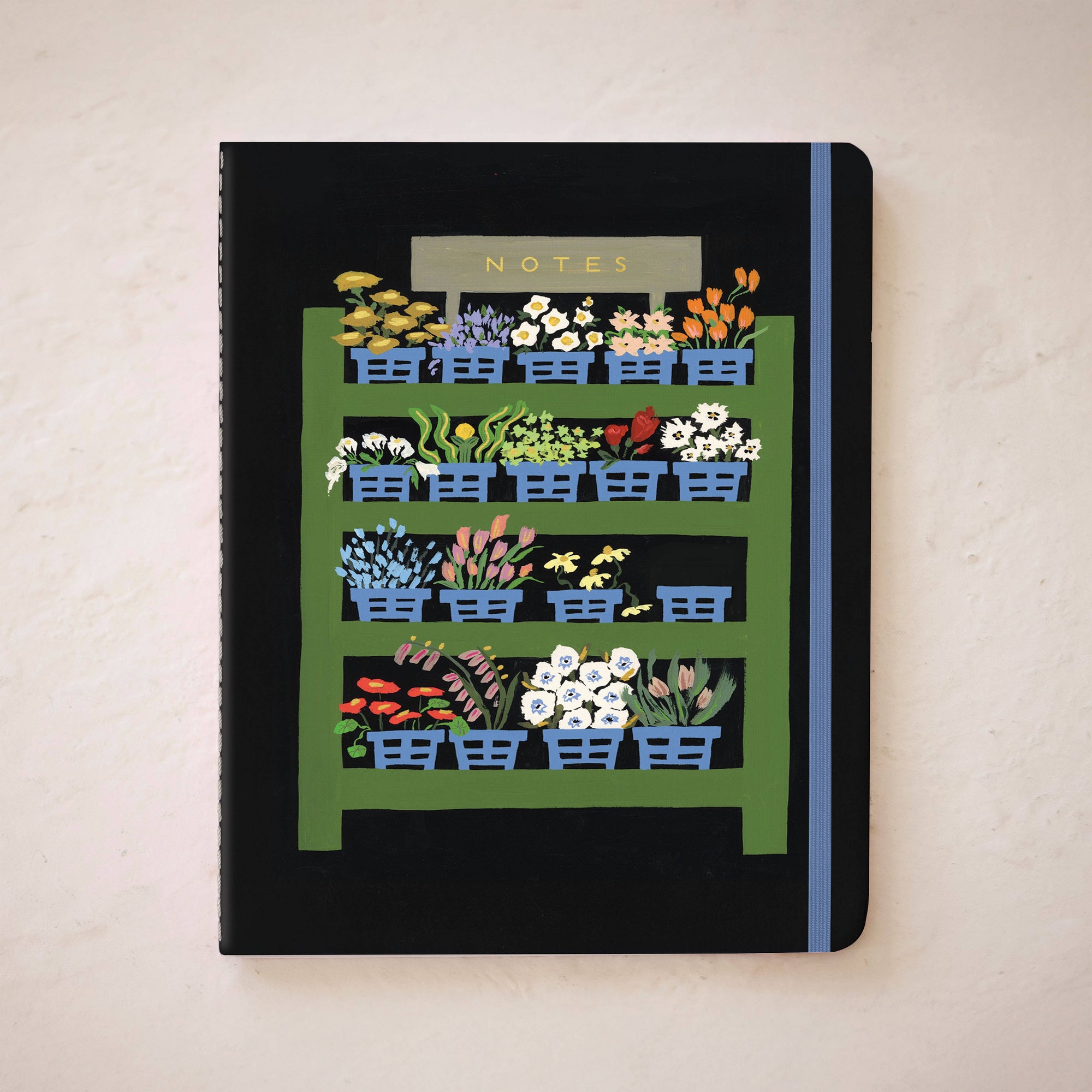 Garden Greenhouse Seedlings Sewn Trio Notebook Set