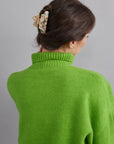 Eco Cloud Hair Claw Clip: Rainbow Cookie