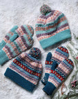 Folklore Knit Winter Pom Hat