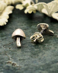 Mushroom Post Earrings
