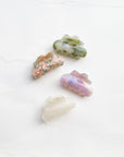 Eco Cloud Hair Claw Clip: Pink Clouds